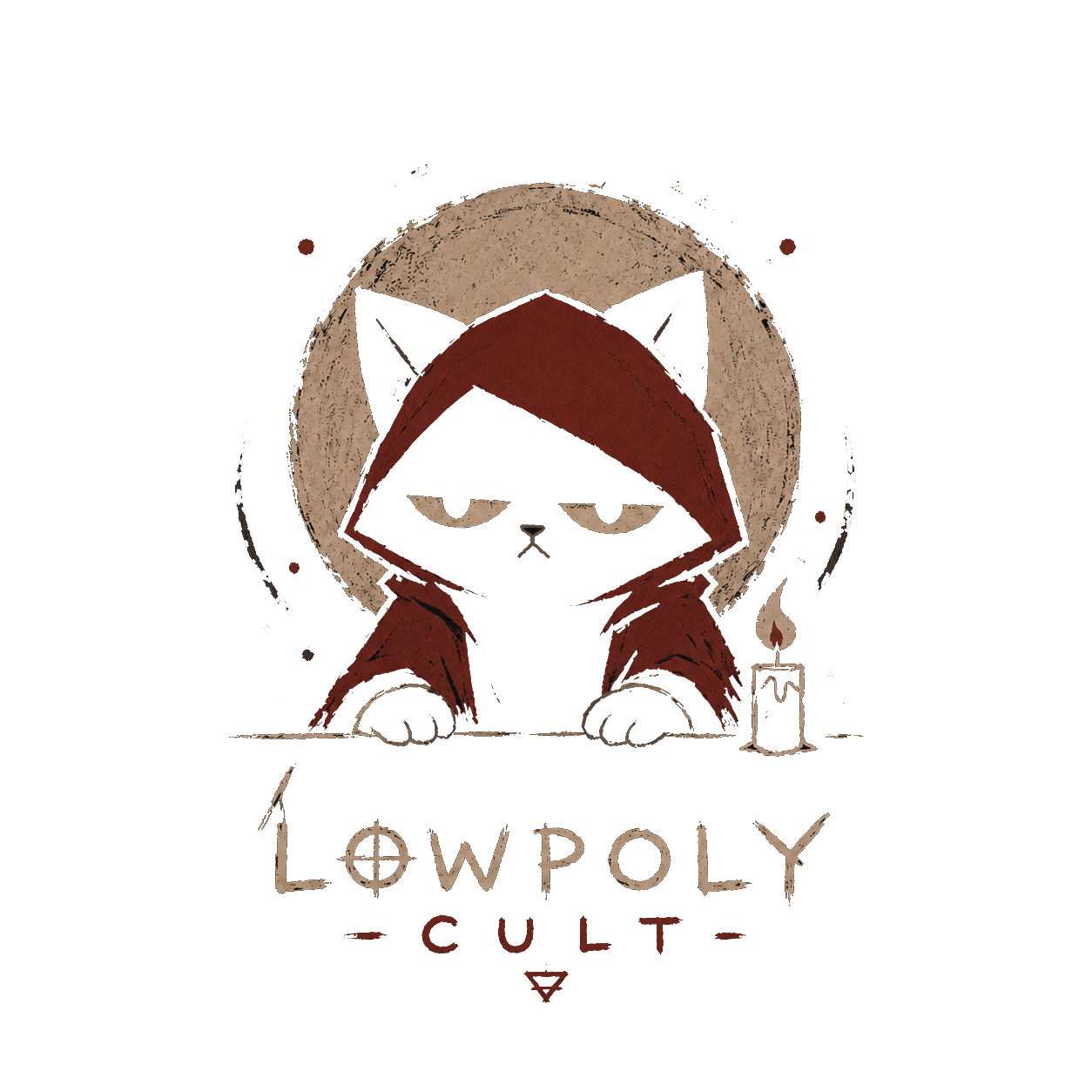 Lowpoly Cult Logo